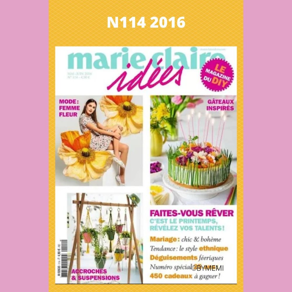Marie Claire Ideas (Idees) - French DIY Magazine - 8 Issues - Picture 4 of 10